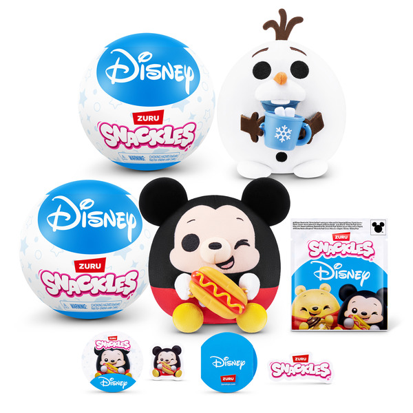 Snackles Disney - Tube avec 2 Capsules Surprise