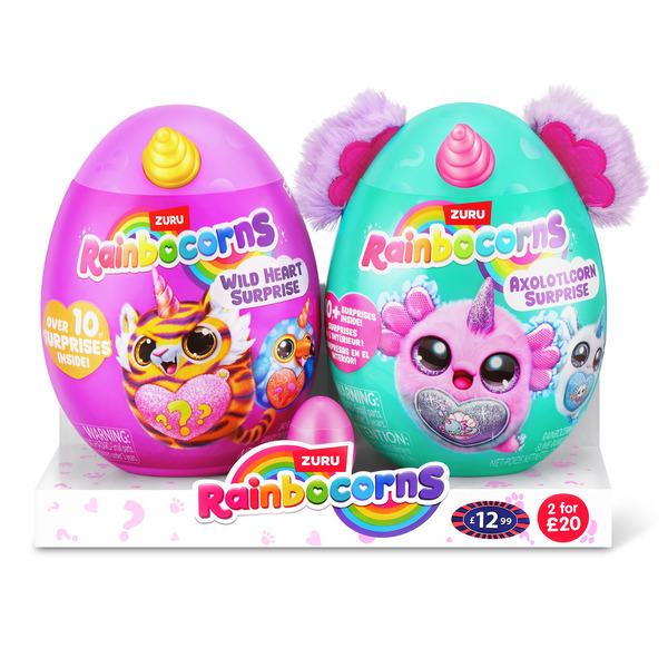 Coffret Rainbocorns Wild Heart et Axolotlcorn (modèles aléatoires)
