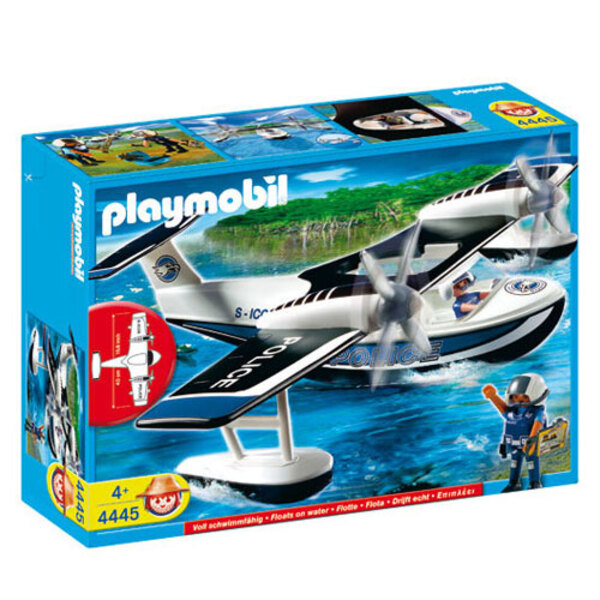 4445 - Playmobil - Policiers et hydravion