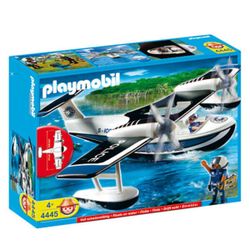 4445 - Playmobil - Policiers et hydravion