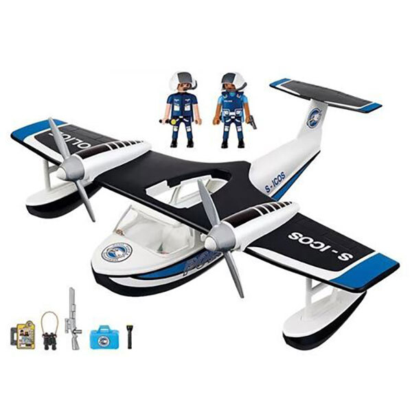 4445 - Playmobil - Policiers et hydravion