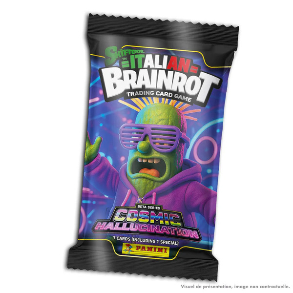 Blister de 5 pochettes Italian Brainrot Cosmic Hallucination