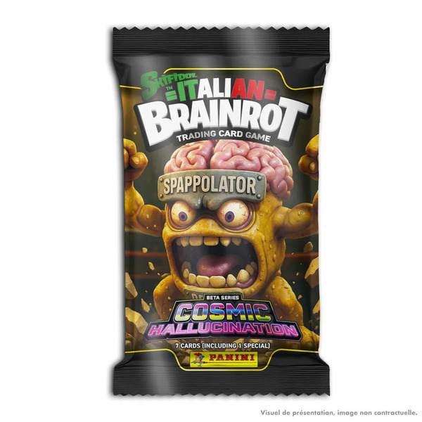 Blister de 5 pochettes Italian Brainrot Cosmic Hallucination