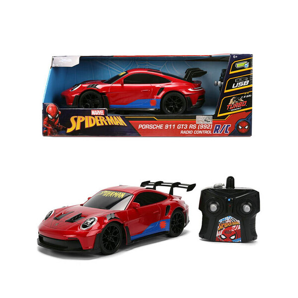 Porsche 911 GT 3 RS Spiderman radiocommandée