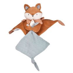 Doudou attache-sucette renard