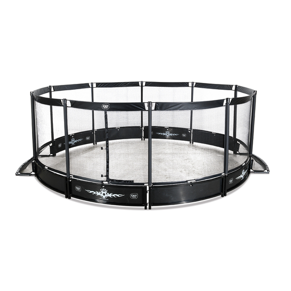 Terrain rond de panna avec filet ø488cm