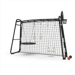 Structure GetSet monkeybar MB305 noir - avec agrès et accessoires