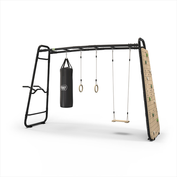 Structure GetSet monkeybar MB320 noir - avec agrès