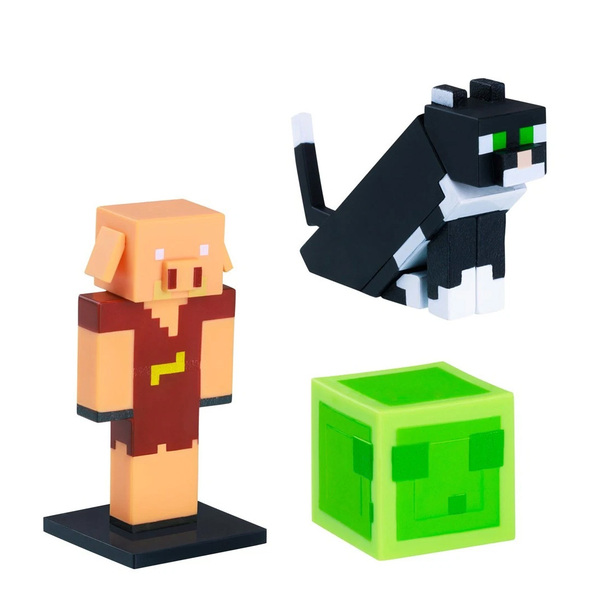 Coffret 8 figurines Minecraft (modèle aléatoire)