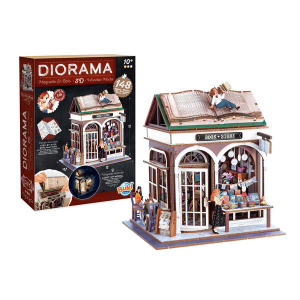 Diorama Librairie