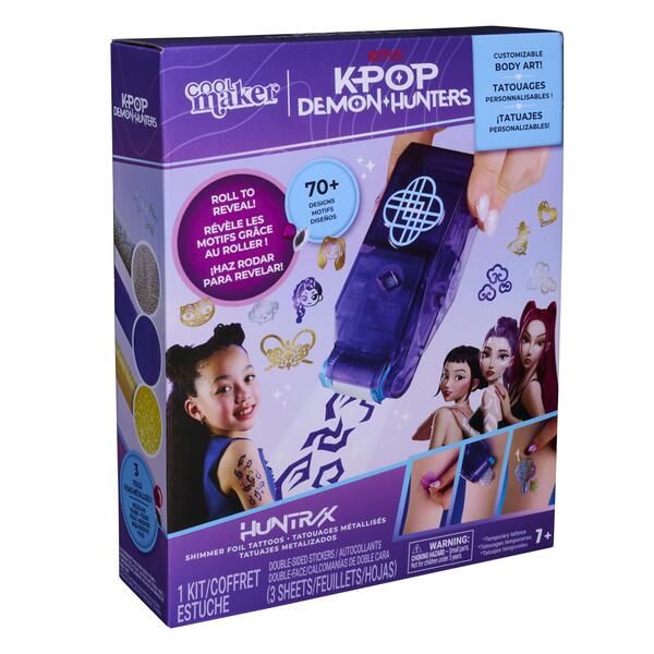 Shimmer Me Body Art Cool Maker - KPop Demon Hunters