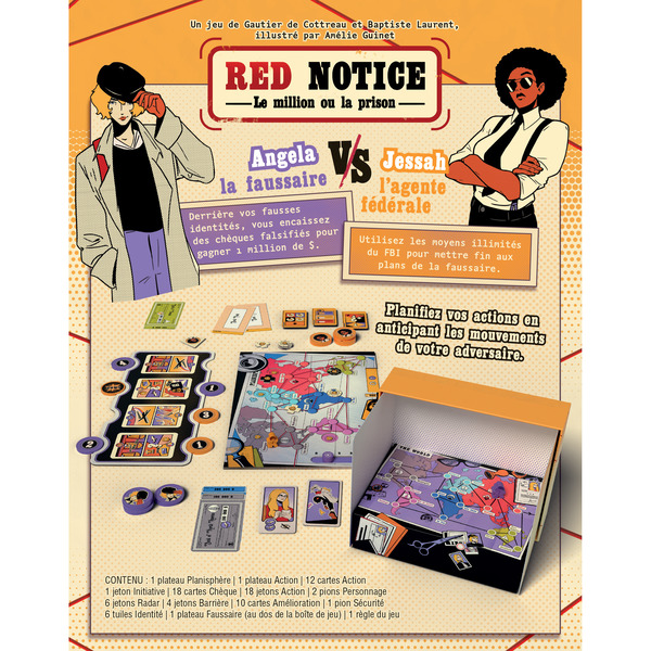 Red Notice : Le Million ou la Prison - Jeu de bluff et de déduction
