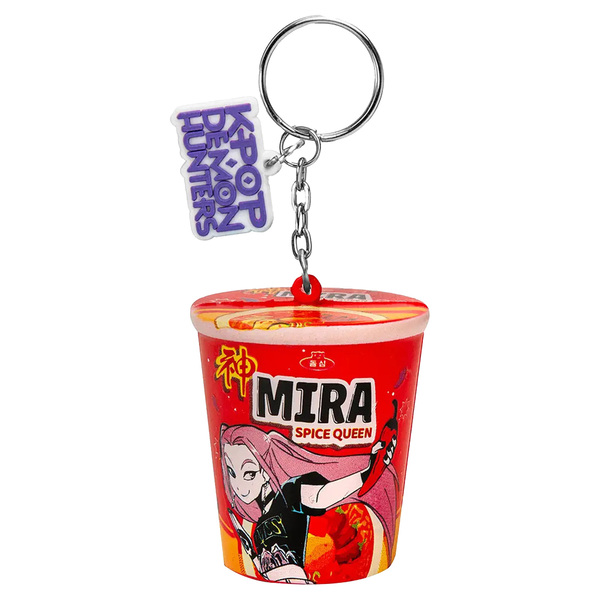 Porte-clés Squishy Nouilles Mira reine des épices - KPop Demon Hunters
