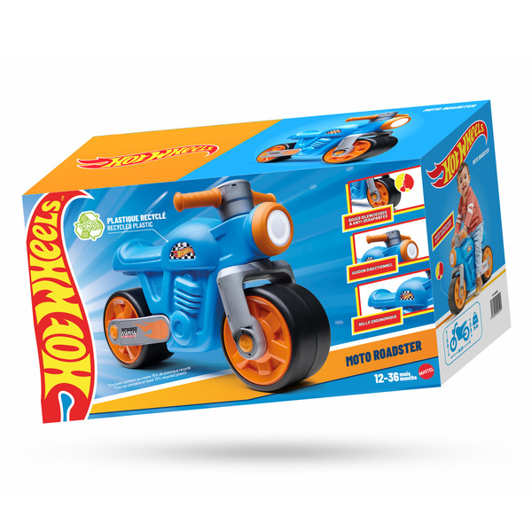 Porteur moto vintage Hot Wheels
