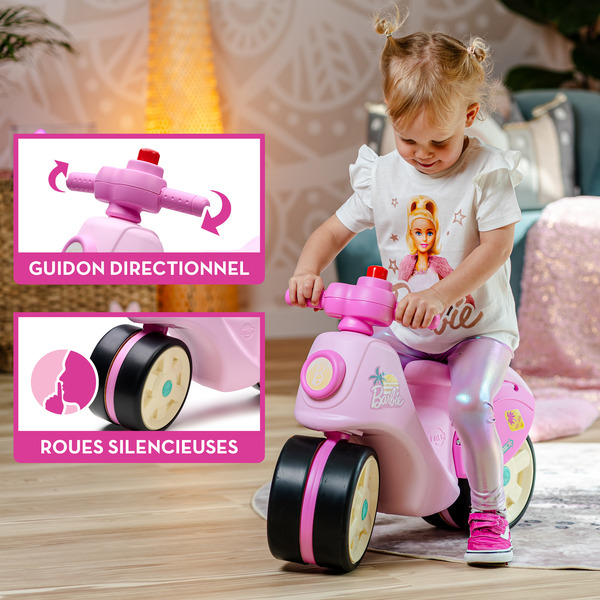 Porteur scooter Barbie