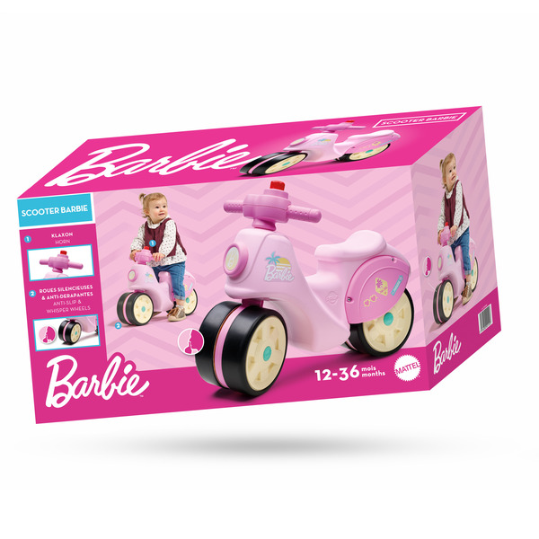 Porteur scooter Barbie