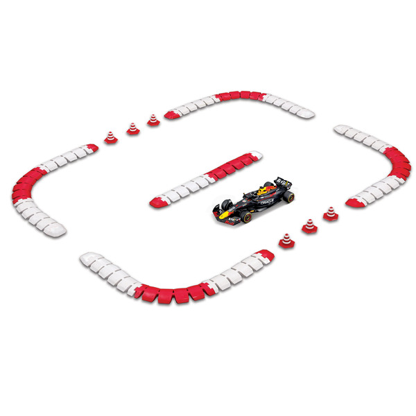 Formule 1  radiocommandé avec accessoires de piste (modèle aléatoire)