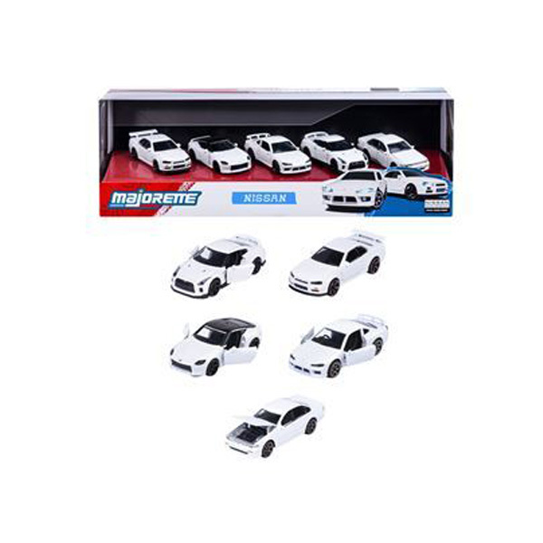 Voitures majorette Nissan white