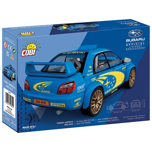 Set de construction Subaru Impreza WRC03 1/35