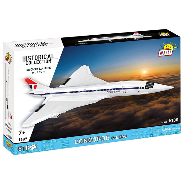 Set de construction Concorde G-BBDG 1/100