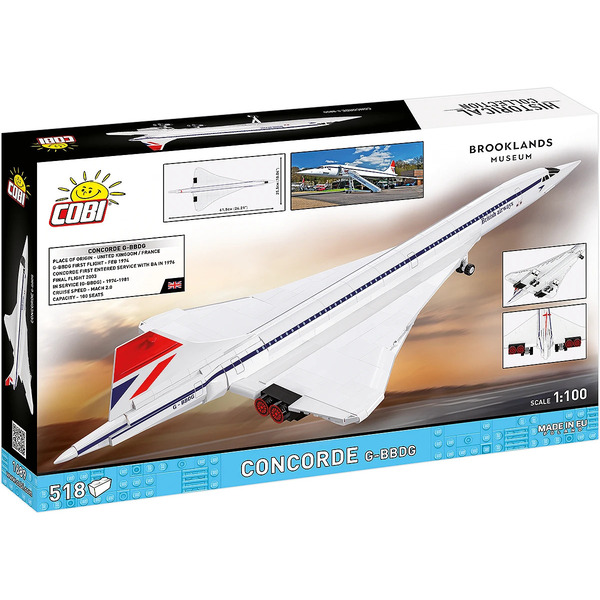 Set de construction Concorde G-BBDG 1/100