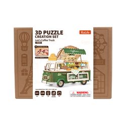 Puzzle 3D - Leo's Coffee Truck (189 pièces)