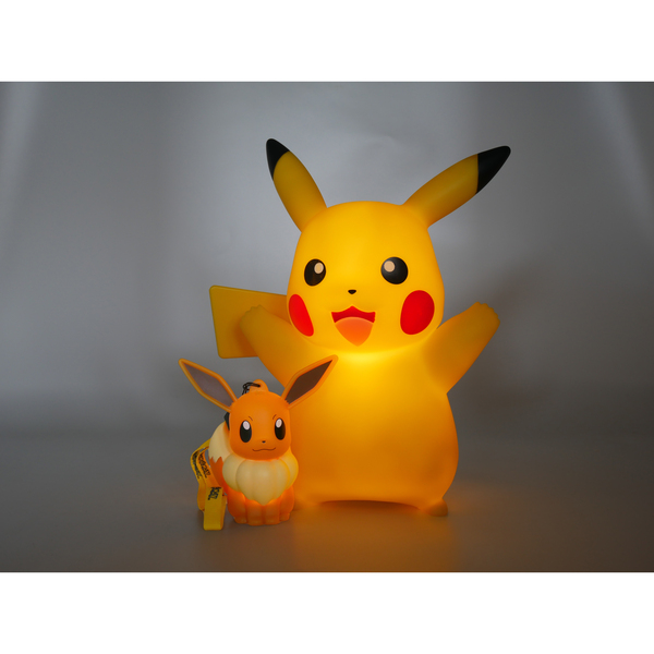 Coffret Pokémon - Pikachu Happy lumineux + mini Evoli