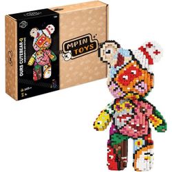 Maquette M Blocks - Ours Cutebear-Q Chimmoryo artistique (3435 pièces)