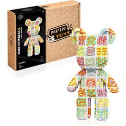 Maquette M Blocks - Ours Cutebear-Q Esprit bohème (3483 pièces)