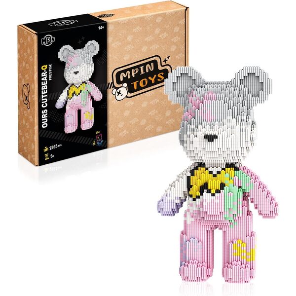 Maquette M Blocks - Ours Cutebear-Q Prestige (2542 pièces)