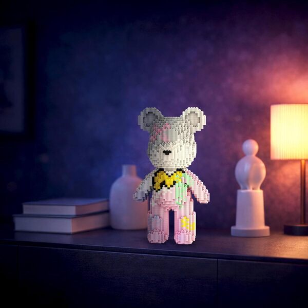Maquette M Blocks - Ours Cutebear-Q Prestige (2542 pièces)