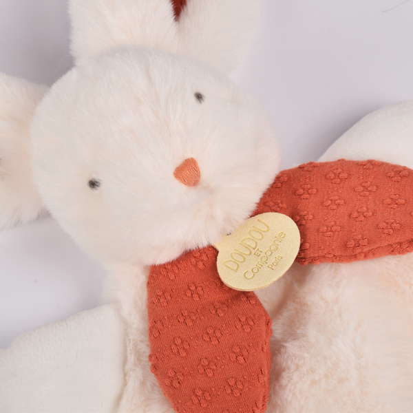 Lapin bonbon - Doudou terracotta
