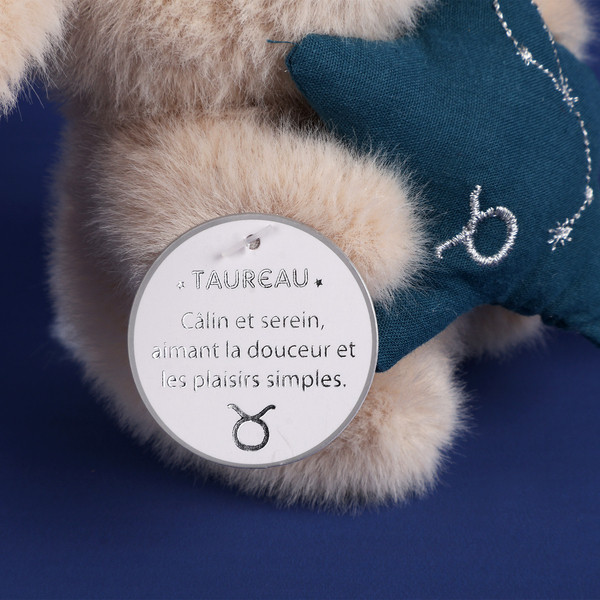 Doudou Astro Taureau - Peluche signe astrologique
