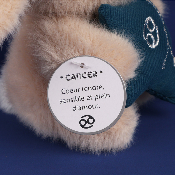 Doudou Astro Cancer - Peluche signe astrologique