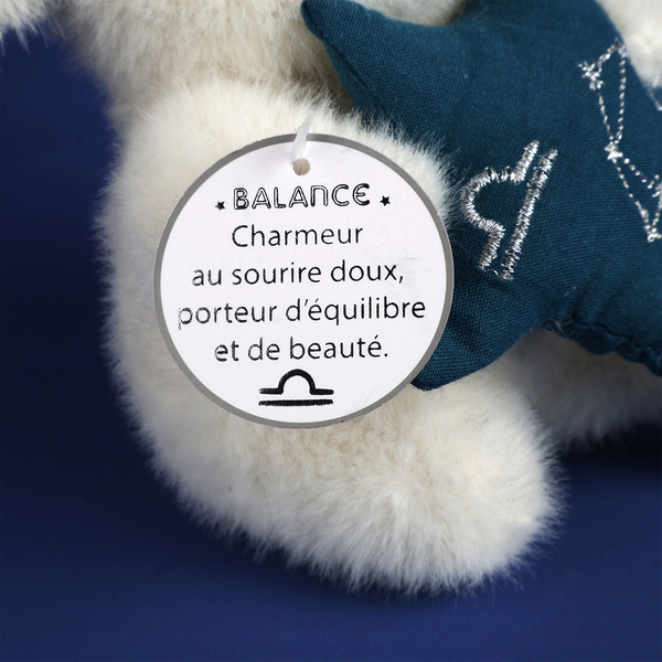 Doudou Astro Balance - Peluche signe astrologique