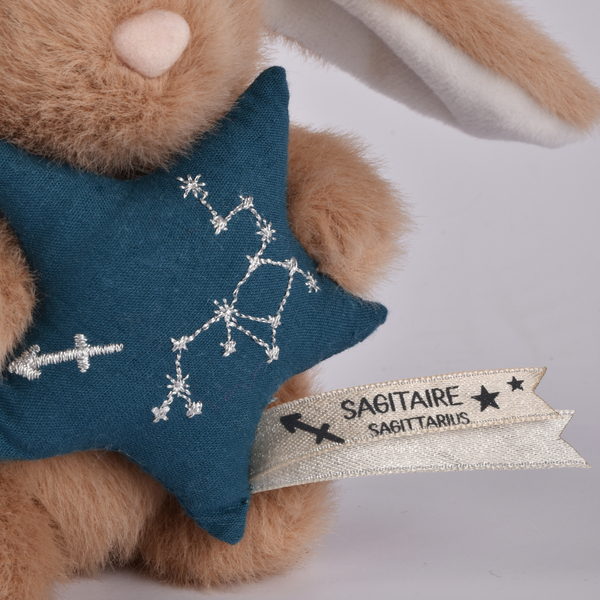 Doudou Astro Sagittaire - Peluche signe astrologique