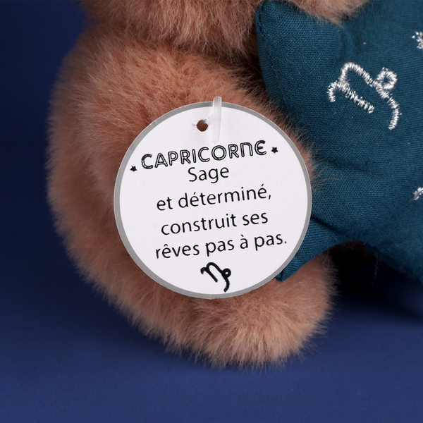 Doudou Astro Capricorne - Peluche signe astrologique