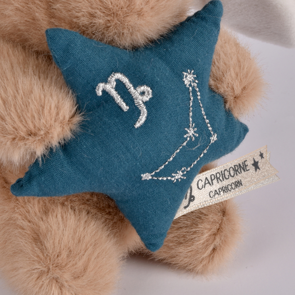 Doudou Astro Capricorne - Peluche signe astrologique