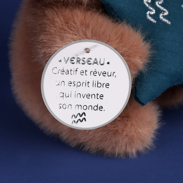 Doudou Astro Verseau - Peluche signe astrologique