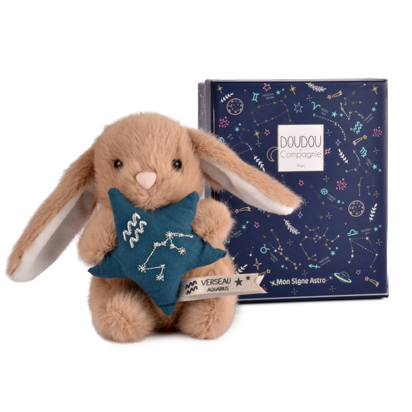 Doudou Astro Verseau - Peluche signe astrologique