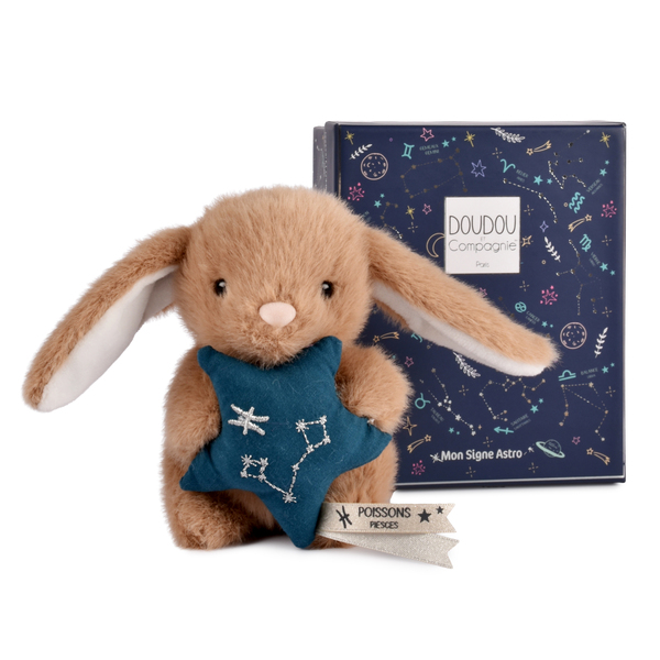 Doudou Astro Poissons - Peluche signe astrologique