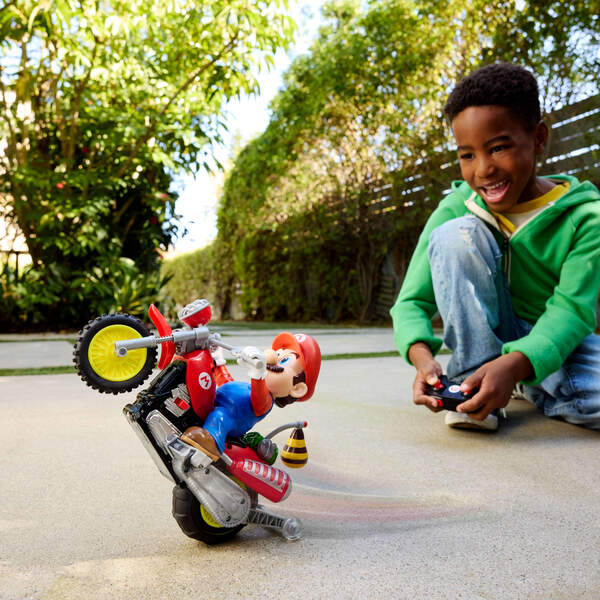 Motocross radiocommandée Mario Hot Wheels
