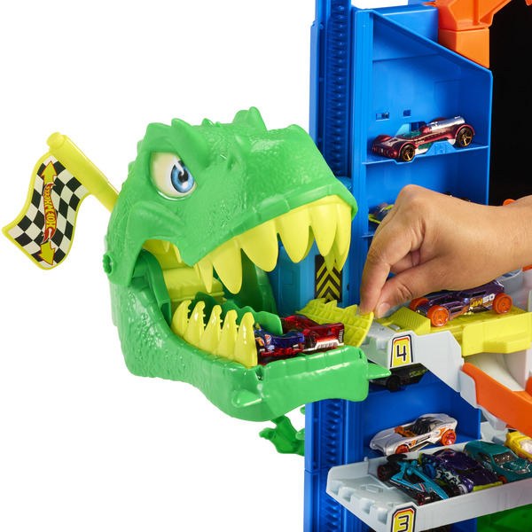 Circuit Ultimate Garage T-Rex Hot Wheels
