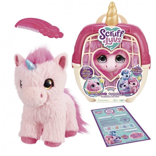 Peluche mystère Scruff a Luvs Licorne
