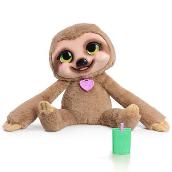 Peluche interactive FurReal -  Snuggles le paresseux souriant