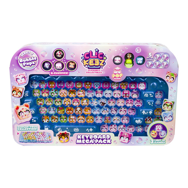 Clickeez - Clavier Mega Pack série 3 Bubble Pops