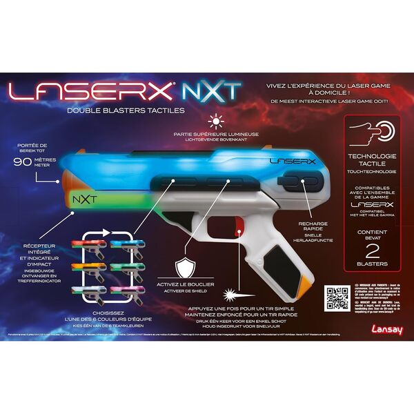 Double blasters Tactiques Laser X NXT