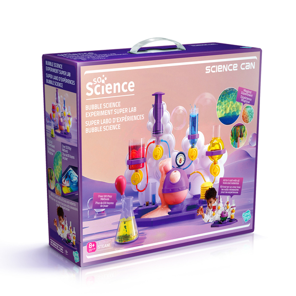 Super labo d'expériences Bubble Science