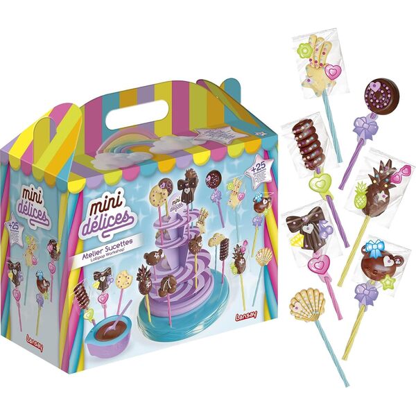 Atelier Mini Délices Sucettes chocolat