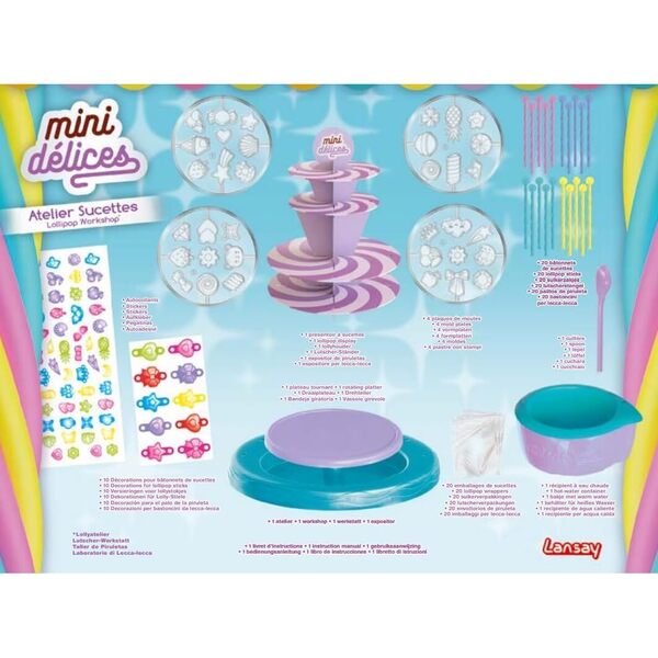 Atelier Mini Délices Sucettes chocolat